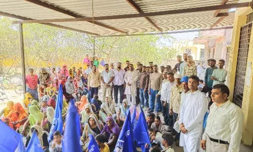 डॉक्टर भीमराव अंबेडकर साहब की 134 वीं जयंती पर विशाल रैली एवं जनसभा का आयोजन