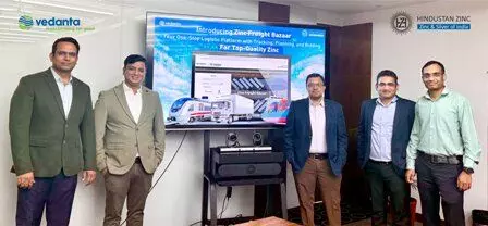 हिन्दुस्तान जिंक डिजिटल रूप से सक्षम जिंक फ्रेट बाजार के साथ मेटल लॉजिस्टिक्स में लाया क्रांति हिन्दुस्तान जिंक डिजिटल रूप से सक्षम जिंक फ्रेट बाजार के साथ मेटल लॉजिस्टिक्स में लाया क्रांति