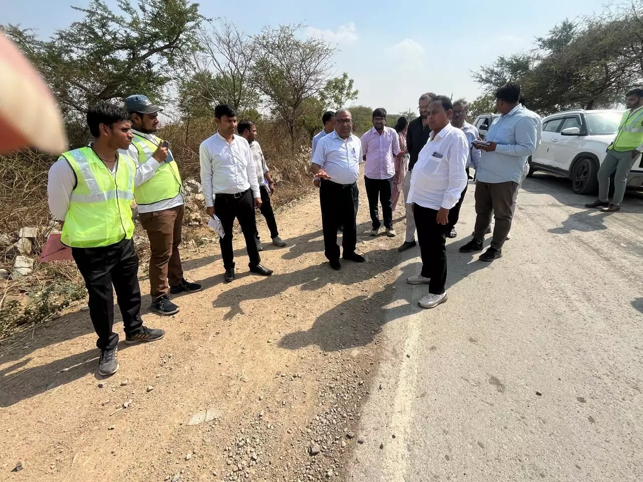 सड़क गुणवत्ता निरीक्षण यात्रा चित्तौड़गढ़ पहुंची सड़क गुणवत्ता निरीक्षण यात्रा चित्तौड़गढ़ पहुंची