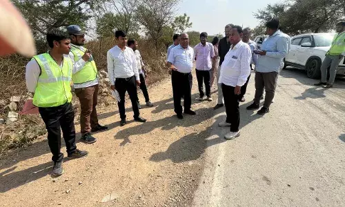 सड़क गुणवत्ता निरीक्षण यात्रा चित्तौड़गढ़ पहुंची