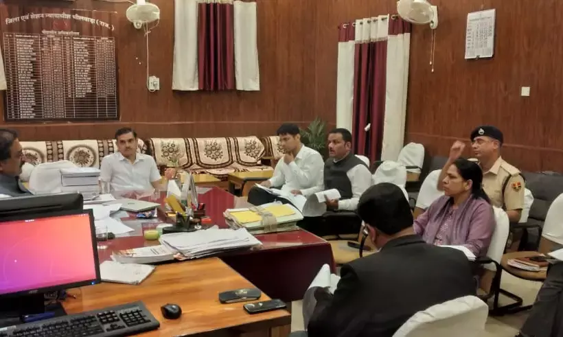 जिला विधिक सेवा प्राधिकरण की बैठक सम्पन्न जिला विधिक सेवा प्राधिकरण की बैठक सम्पन्न