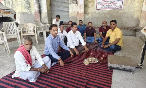मांडल में समर्थन मूल्य पर चना और सरसों खरीद शुरू