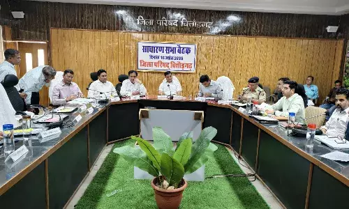 जिला परिषद की साधारण सभा की बैठक आयोजित जिला परिषद की साधारण सभा की बैठक आयोजित