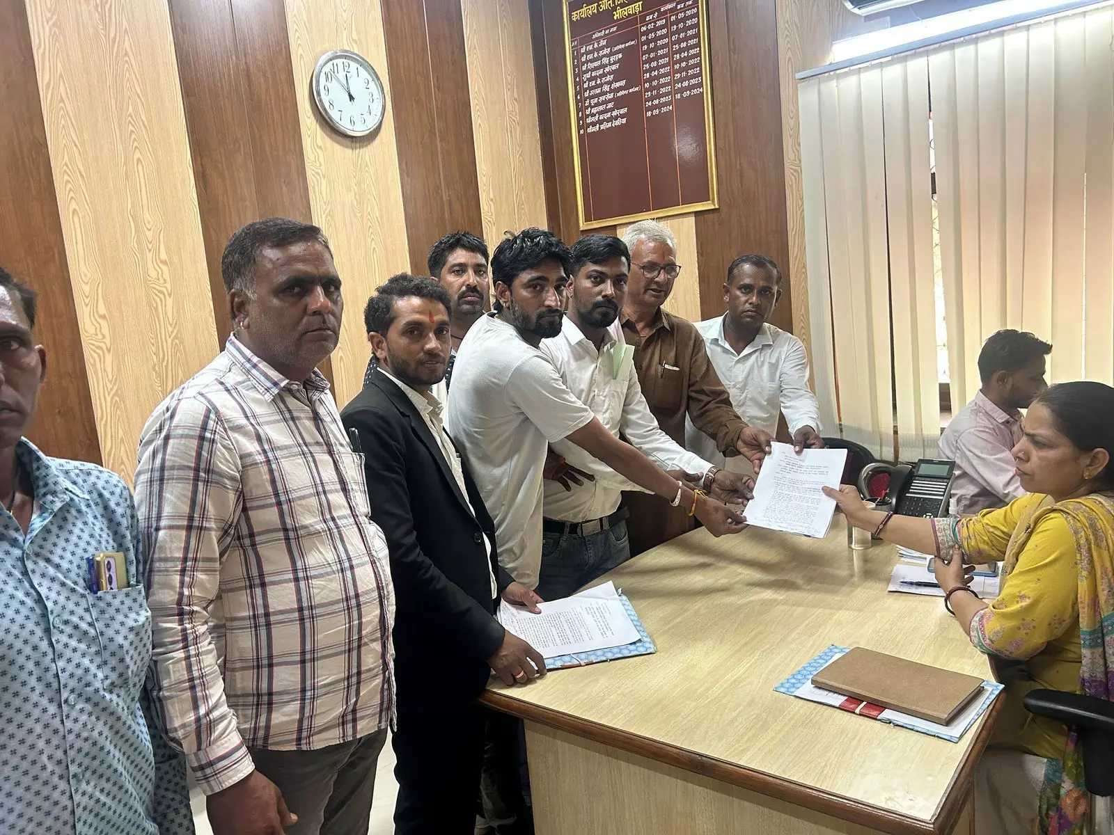 सुन्दरपुरा को गूंदली पंचायत जोड़ने पर विरोध