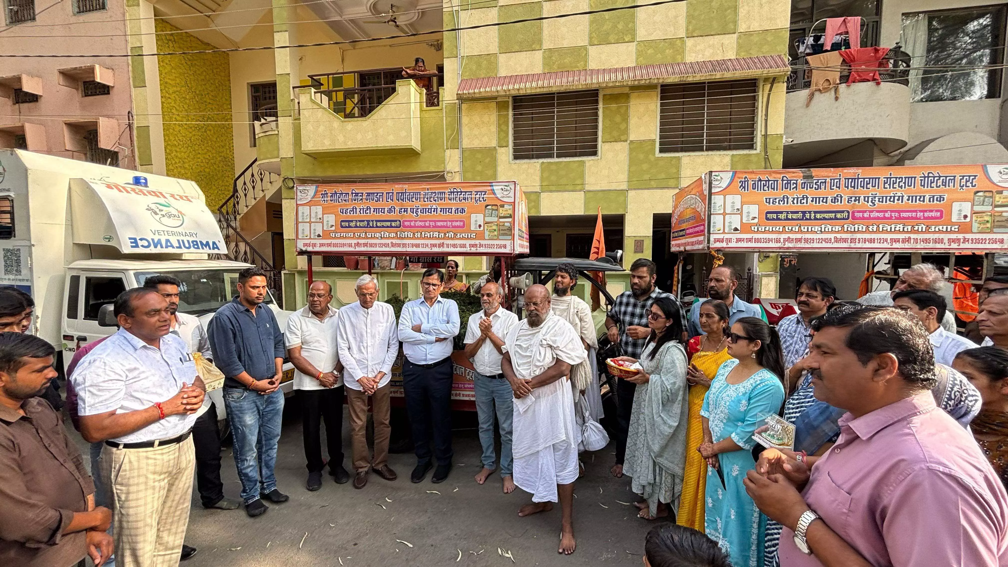 गौसेवा, जीवदया मनुष्य का मोक्ष का द्वार खोलता है: राष्ट्रीय संत ललित प्रभ गौसेवा, जीवदया मनुष्य का मोक्ष का द्वार खोलता है: राष्ट्रीय संत ललित प्रभ