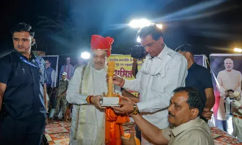 गृह मंत्री अमित शाह का निम्बाहेड़ा में किया स्वागत