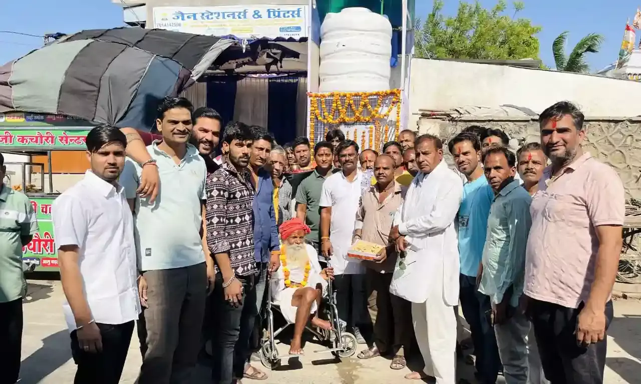 संत रामदास जी महाराज के करकमलों से हुआ शुभारंभ