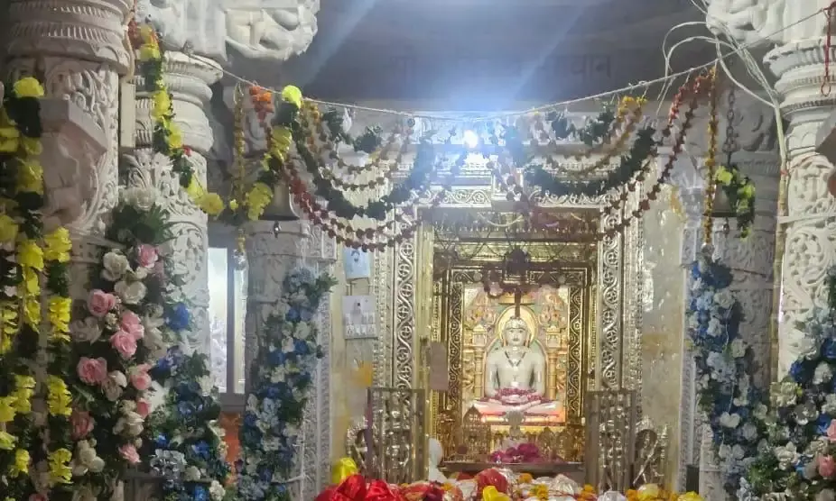 जयकारों के साथ सवीना मंदिर में ऋषभदेव भगवान की प्राण प्रतिष्ठा सम्पन्न जयकारों के साथ सवीना मंदिर में ऋषभदेव भगवान की प्राण प्रतिष्ठा सम्पन्न