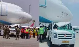 बेंगलुरु एयरपोर्ट पर टला बड़ा हादसा, विमान से टकराई बस