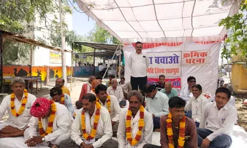 शाहपुरा जिला बचाओ आंदोलन 111 वे दिन भी अनवरत जारी शाहपुरा जिला बचाओ आंदोलन 111 वे दिन भी अनवरत जारी