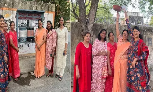 पक्षियों के लिए लगाये 51 परिंडे