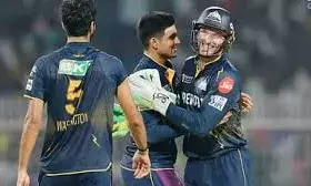 गुजरात टाइटन्स ने कोलकाता नाइट राइडर्स को 39 रनों से हराया