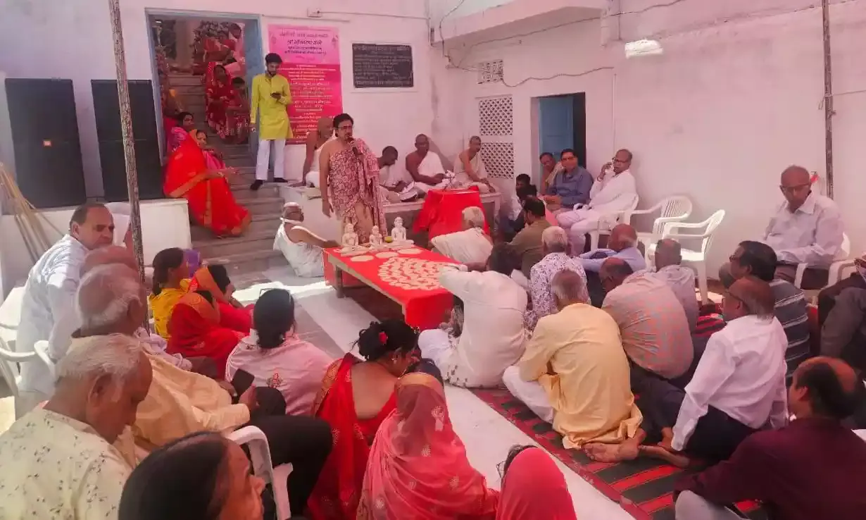 सीसारमा में दो दिवसीय शांतिनाथ मंदिर की प्राण प्रतिष्ठा महोत्सव का हुआ आगाज सीसारमा में दो दिवसीय शांतिनाथ मंदिर की प्राण प्रतिष्ठा महोत्सव का हुआ आगाज
