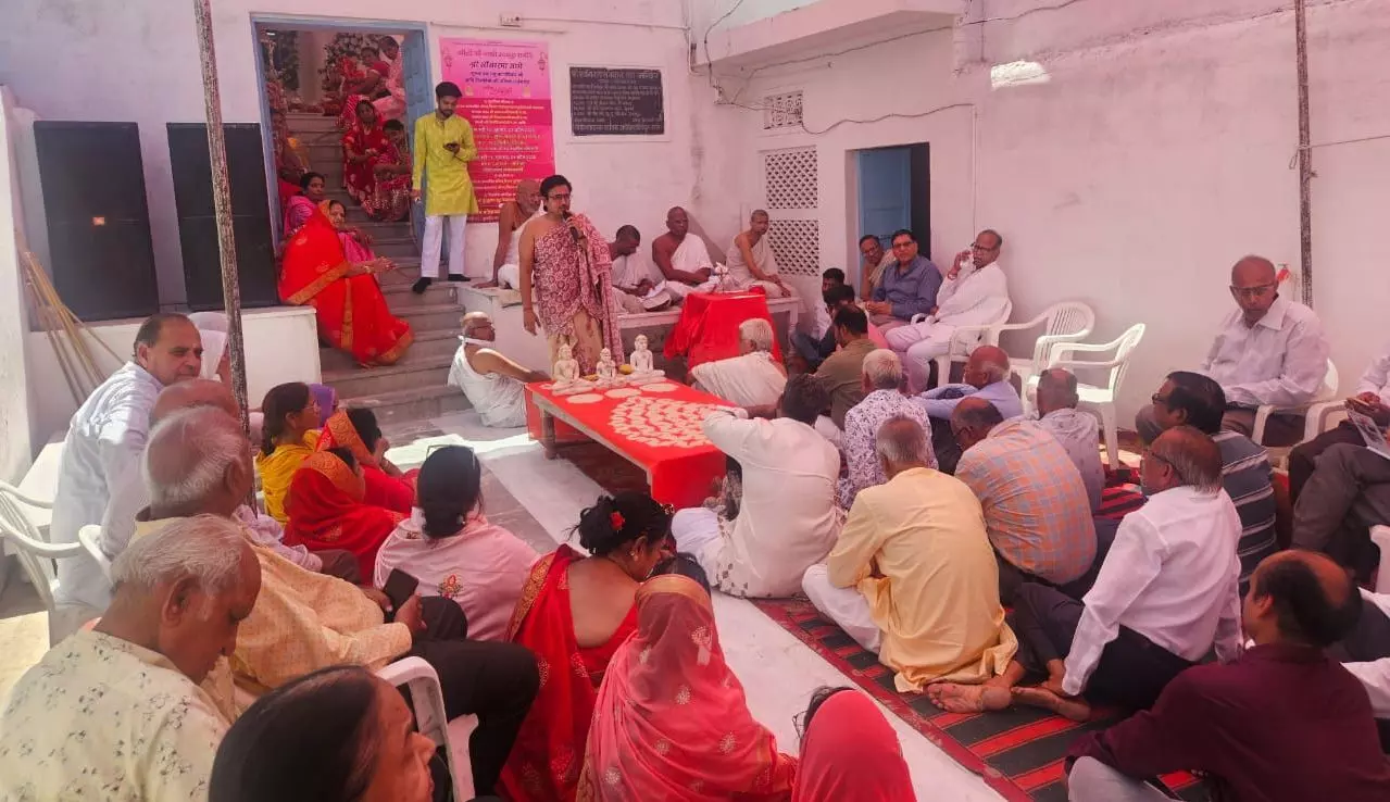 सीसारमा में दो दिवसीय शांतिनाथ मंदिर की प्राण प्रतिष्ठा महोत्सव का हुआ आगाज सीसारमा में दो दिवसीय शांतिनाथ मंदिर की प्राण प्रतिष्ठा महोत्सव का हुआ आगाज