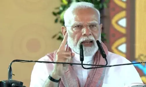 पीएम मोदी की भारत के दुश्मनों को चेतावनी- आतंकियों को कल्पना से भी बड़ी सजा देंगे पीएम मोदी की भारत के दुश्मनों को चेतावनी- आतंकियों को कल्पना से भी बड़ी सजा देंगे