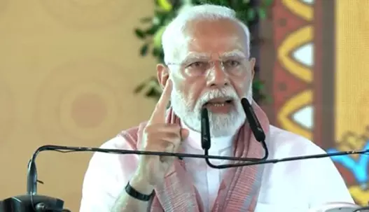 पीएम मोदी की भारत के दुश्मनों को चेतावनी- आतंकियों को कल्पना से भी बड़ी सजा देंगे पीएम मोदी की भारत के दुश्मनों को चेतावनी- आतंकियों को कल्पना से भी बड़ी सजा देंगे
