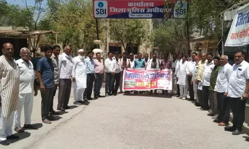 शाहपुरा जिला बचाओ आंदोलन 114 वे दिन भी अनवरत जारी