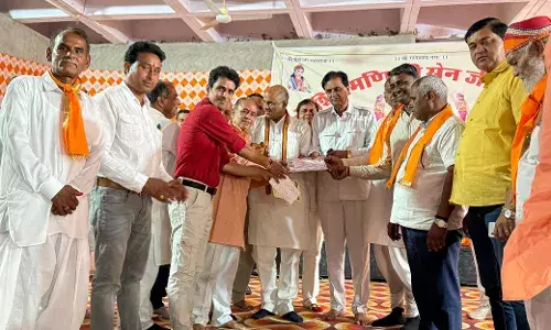 सेन जयंती पर आयोजित समारोह में विधायक कृपलानी ने लिया भाग