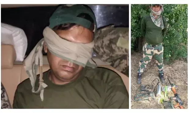 पाकिस्तान के कब्जे में बीएसएफ जवान, सामने आईं तस्वीरें… पाकिस्तान के कब्जे में बीएसएफ जवान, सामने आईं तस्वीरें…