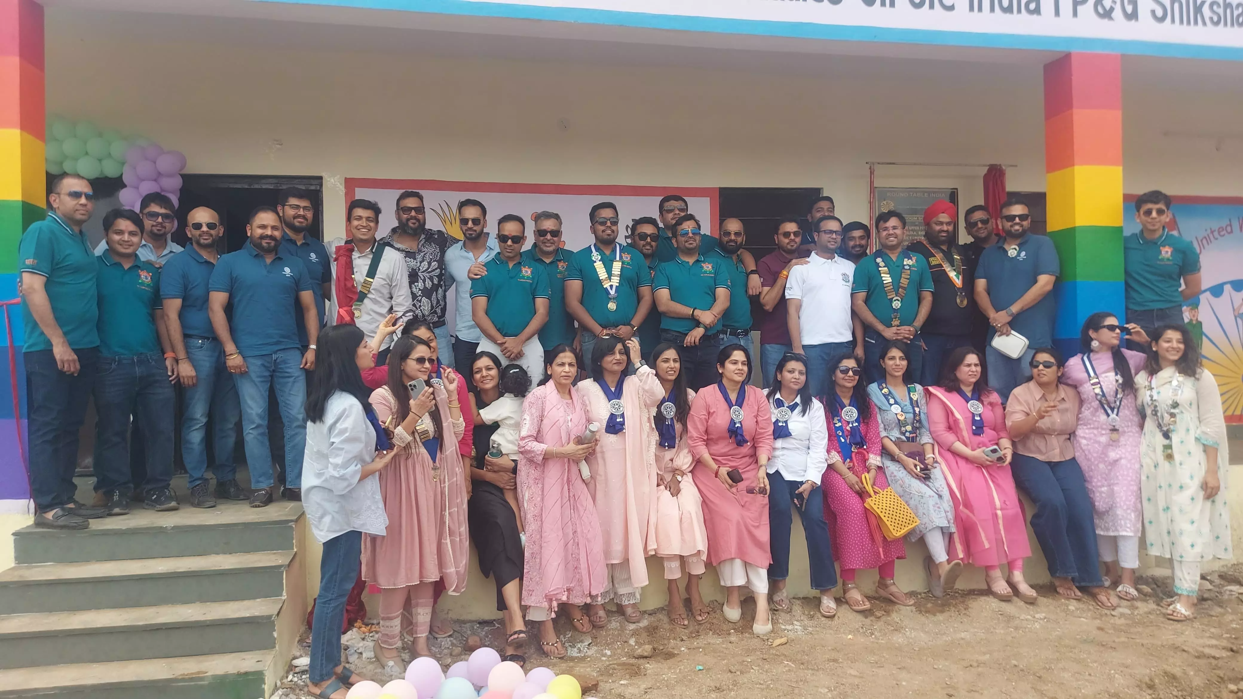 नारायणपुरा में छह कक्षाओं का निर्माण कार्य पूर्ण;  सरकारी विद्यालय को किये सुपुर्द