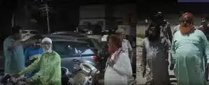 शराबी युवकों ने किया मौलाना पर हमला शराबी युवकों ने किया मौलाना पर हमला
