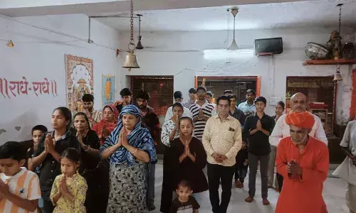 चारभुजा मंदिर में की श्रद्धांजलि सभा