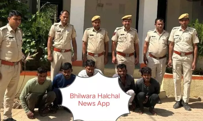 मारपीट कर जेवरात लूटने वाली गैंग का खुलासा, 5 गिरफ्तार, 15 वारदातें कबूली