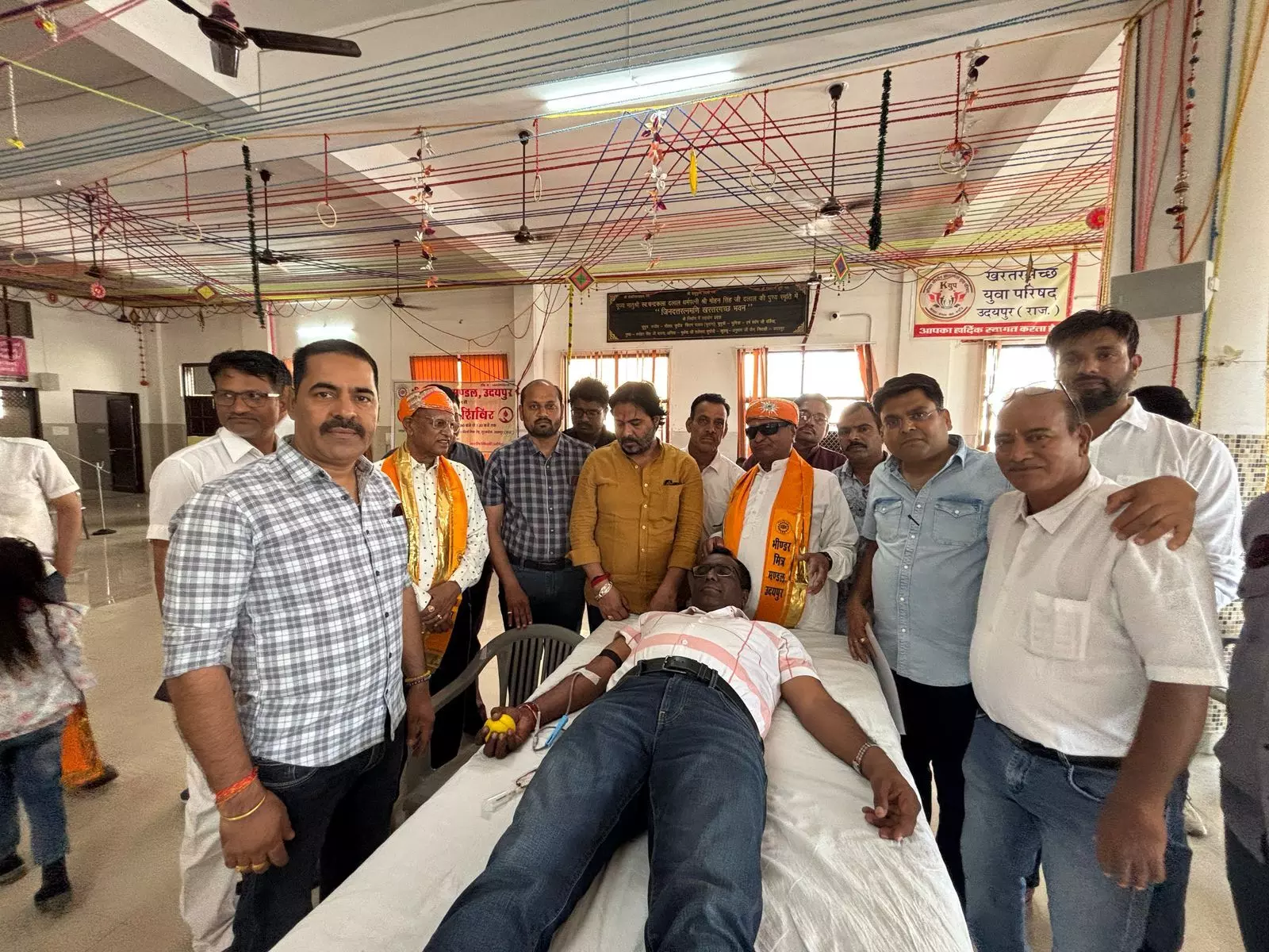 65 यूनिट हुआ रक्तदान 65 यूनिट हुआ रक्तदान