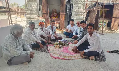 गेगा का खेड़ा में भगवान लक्ष्मी नाथ के  दान पात्र से 5 लाख 37 हजार की राशि निकली