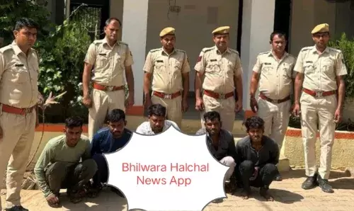 मारपीट कर जेवरात लूटने वाली गैंग का खुलासा, 5 गिरफ्तार, 15 वारदातें कबूली