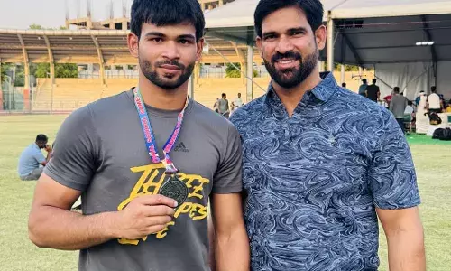 राष्ट्रीय स्कूली कुश्ती प्रतियोगिता में रोहन सैनी ने जीता सिल्वर मेडल