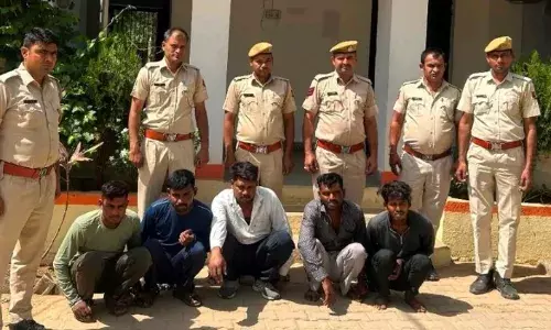 लूट गैंग से पुलिस ने की गहनों की बरामदगी