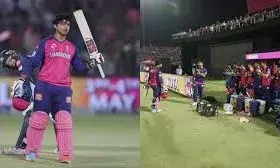 गुजरात को 8 विकेट से हराया,वैभव के शतक की मदद से जीता राजस्थान: