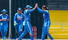 भारतीय महिला टीम ने दक्षिण अफ्रीका को 15 रनों से हराया