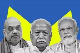आरएसएस प्रमुख भागवत ने PM मोदी से की मुलाकात , शाह भी रहे मौजूद आरएसएस प्रमुख भागवत ने PM मोदी से की मुलाकात , शाह भी रहे मौजूद
