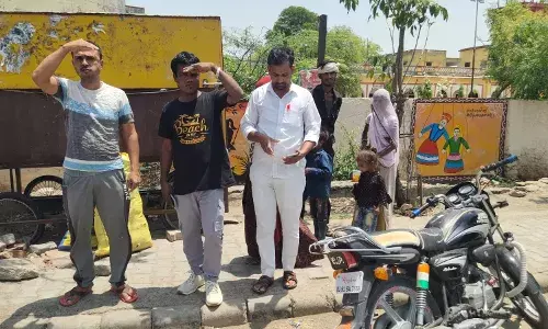 शाहपुरा: लू का कहर, अस्थाई बस स्टैंड पर यात्री बेहाल