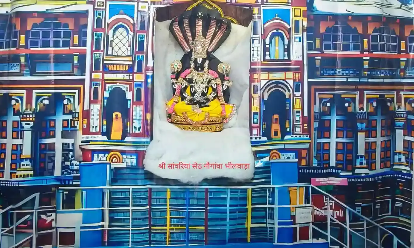 सांवलिया सेठ के बद्रीनाथ की तर्ज पर पट खुलने के बाद हुए दिव्य दर्शन, उमड़ा भक्ति का सागर