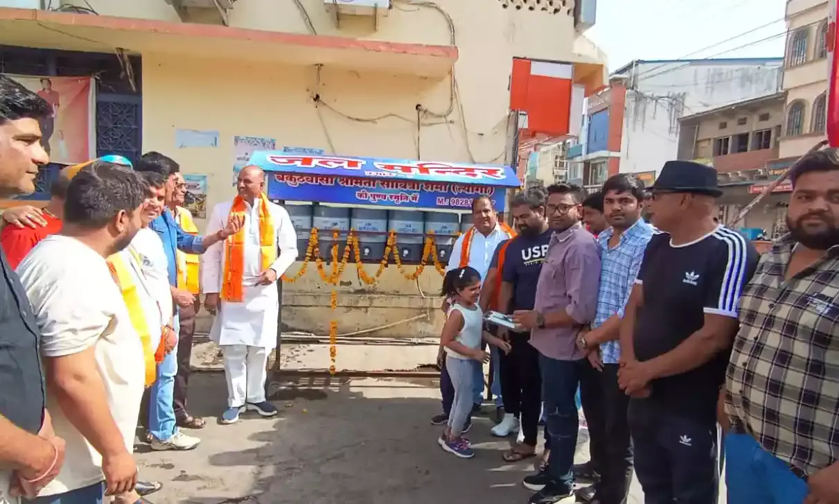 जल मंदिर का  किया शुभारंभ