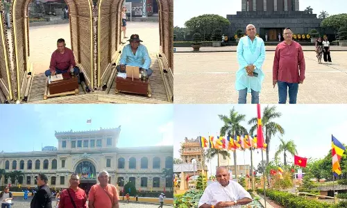 चिकित्सा और सामाजिक व्यवस्था का अध्ययन कर लौटे वैद्य हंसराज चैधरी और लेखक भंवर मेघवंशी