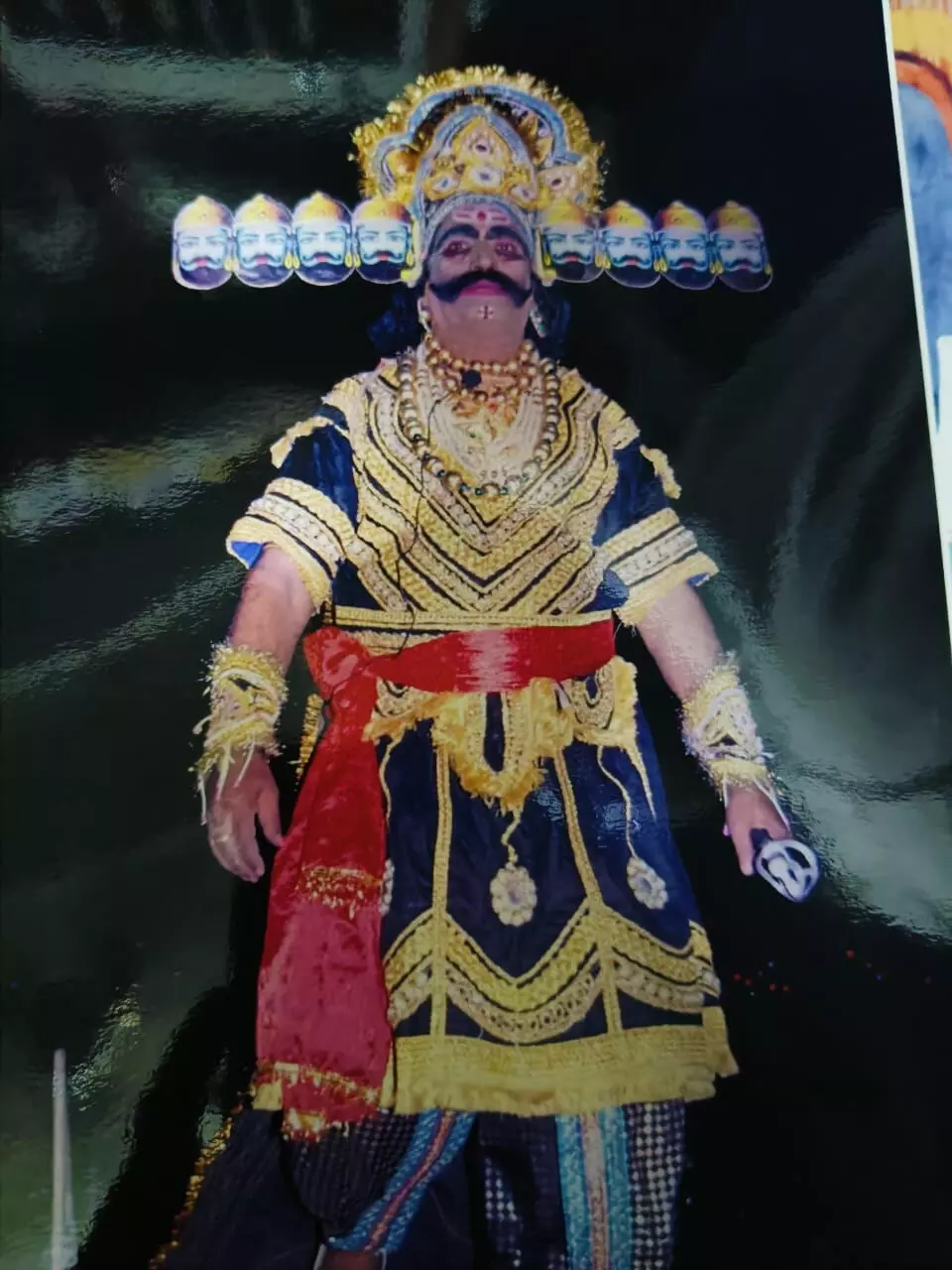 भीलवाड़ा रामलीला मंच का रावण मौन, किशन लाल टेलर का निधन