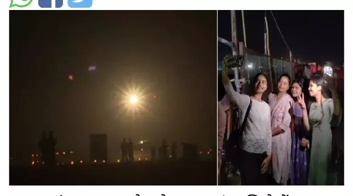 उत्तर प्रदेश के गंगा एक्सप्रेस-वे पर देश की पहली एयरक्राफ्ट नाइट लैंडिंग: वायुसेना ने दिखाई ताक़त, राफेल-सुखोई और जगुआर शामिल उत्तर प्रदेश के गंगा एक्सप्रेस-वे पर देश की पहली एयरक्राफ्ट नाइट लैंडिंग: वायुसेना ने दिखाई ताक़त, राफेल-सुखोई और जगुआर शामिल