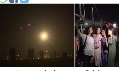 उत्तर प्रदेश के गंगा एक्सप्रेस-वे पर देश की पहली एयरक्राफ्ट नाइट लैंडिंग: वायुसेना ने दिखाई ताक़त, राफेल-सुखोई और जगुआर शामिल