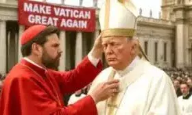 अगले पोप होंगे   डोनाल्ड ट्रंप   ?