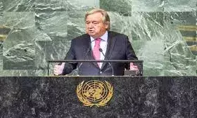 सैन्य समाधान कोई हल नहीं,गलती न करें, यूएन प्रमुख ने पहलगाम आतंकी हमले की निंदा की सैन्य समाधान कोई हल नहीं,गलती न करें, यूएन प्रमुख ने पहलगाम आतंकी हमले की निंदा की