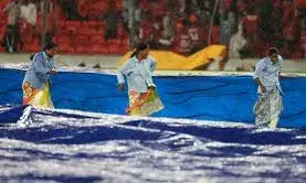 मैच शुरू हुआ तो हैदराबाद को 42 रन का टारगेट मिलेगा