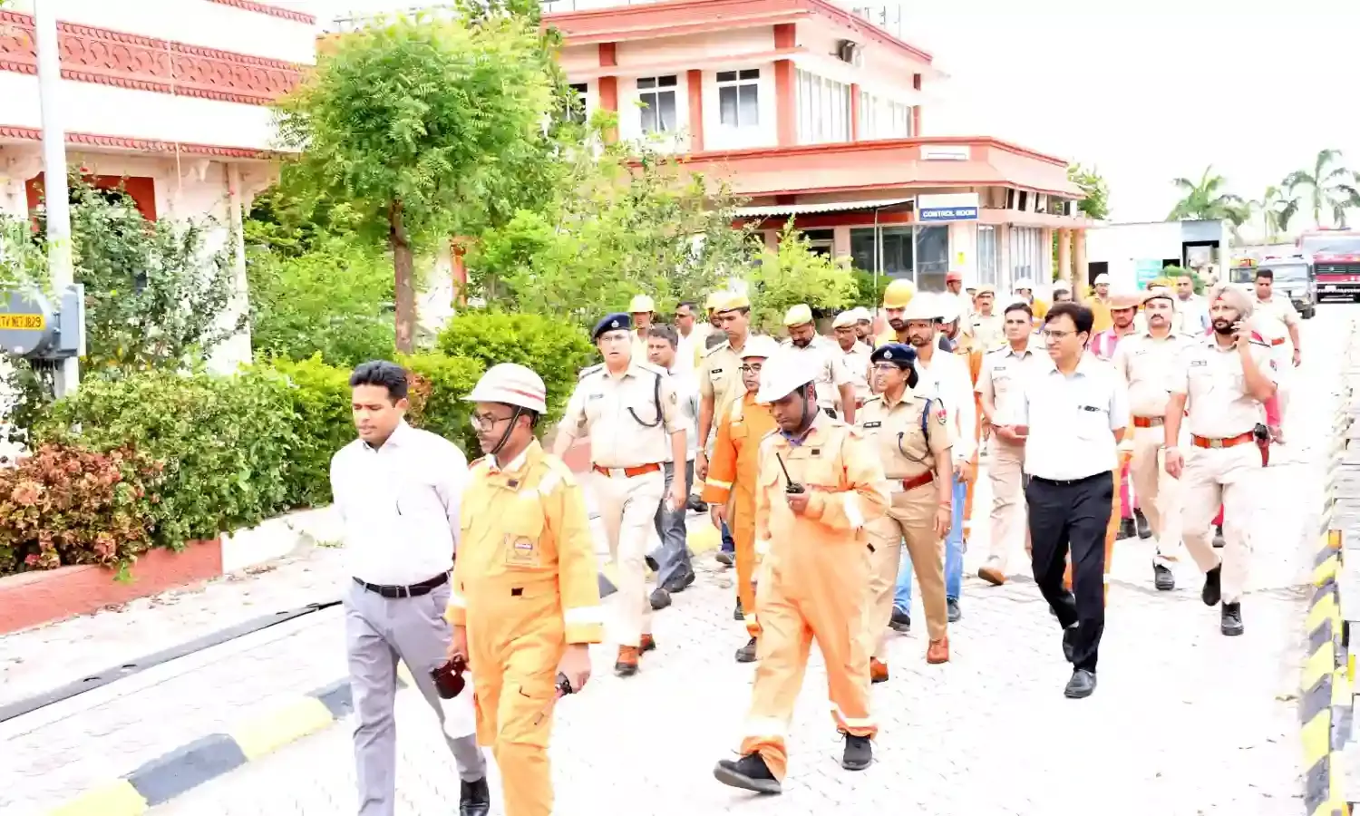 जालमपुरा इंडियन ऑयल डिपो में मॉक ड्रिल का आयोजन, सुरक्षा व्यवस्था का किया परीक्षण