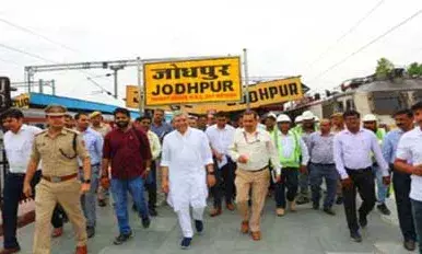 राजस्थान में 44 हजार करोड़ रुपए की रेल परियोजनाएं प्रगति पर-वैष्णव