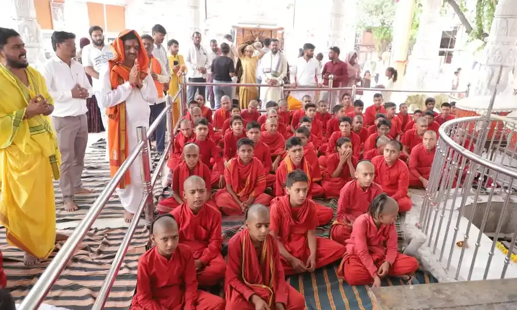 जोगणिया माता शक्ति पीठ संस्थान द्वारा देश के मुखिया मोदी और सेना को मिले आत्मबल को लेकर अनुष्ठान हुआ शुरू