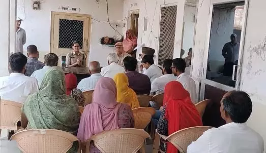 मांडल थाना परिसर में मॉकड्रिल कार्यक्रम के तहत मीटिंग आयोजित मांडल थाना परिसर में मॉकड्रिल कार्यक्रम के तहत मीटिंग आयोजित