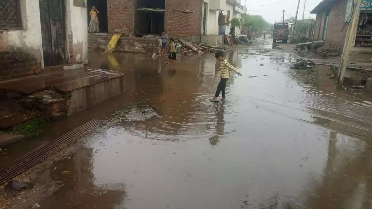 कहीं तेज तो कहीं रिमझिम बारिश, शादी समारोह में पहुंची खलल कहीं तेज तो कहीं रिमझिम बारिश, शादी समारोह में पहुंची खलल
